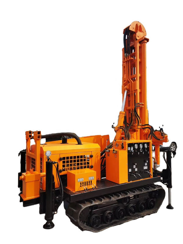 Máquina de perforación de pozos de agua hidráulica de 150 m de gran torque rotativo con diseño moderno y compacto