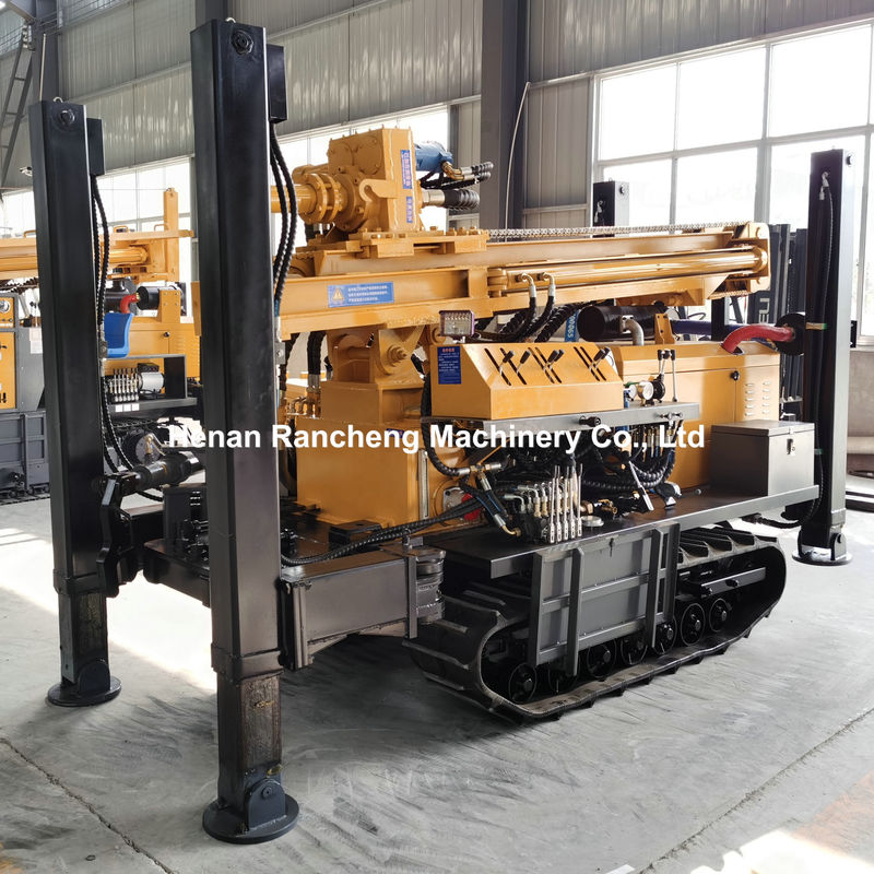 180m de profundidad de la roca RCF180C Crawler movimiento multifuncional de agua pozo de perforación Rig en stock