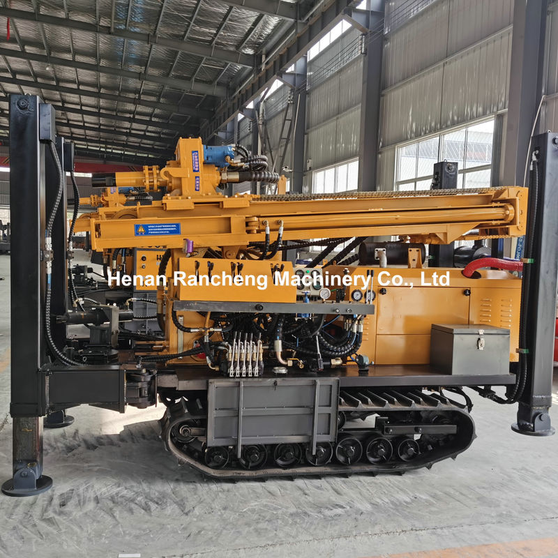180m de profundidad de la roca RCF180C Crawler movimiento multifuncional de agua pozo de perforación Rig en stock