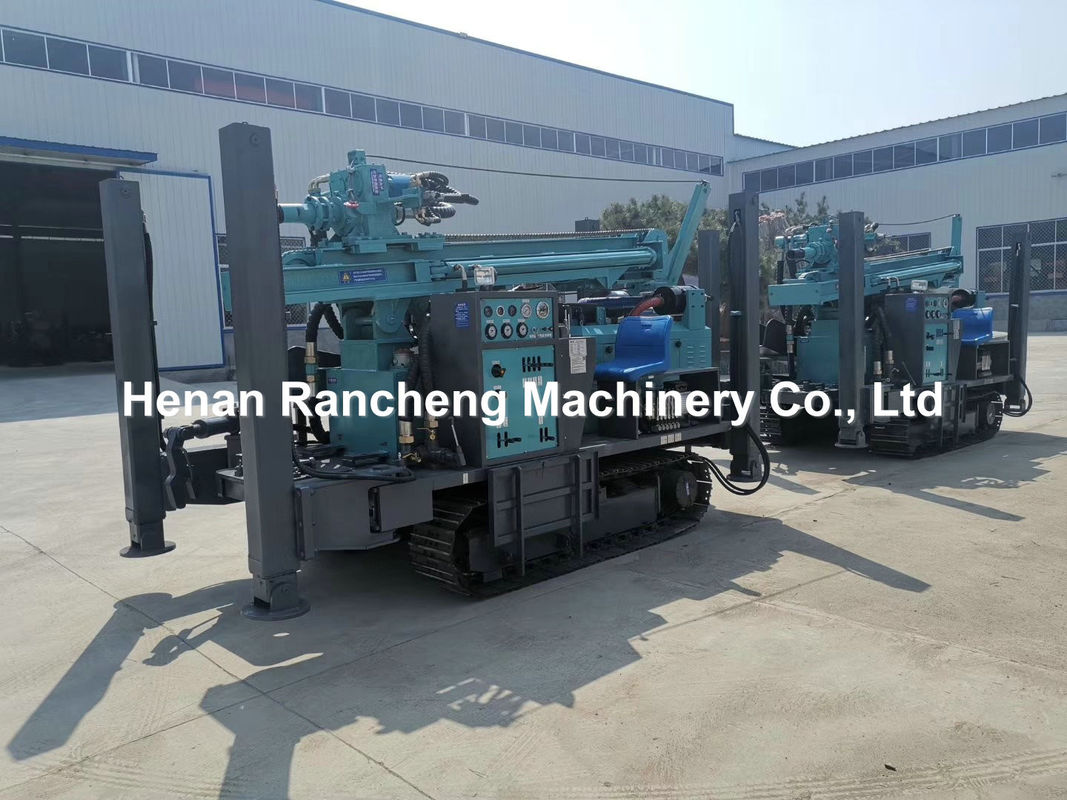 Profundidad del pozo de agua de 300 m Tipo de máquina de perforación de tipo de rastreador Máquina de perforación de 85 kW Motor Yuchai