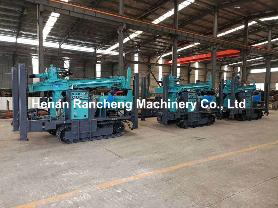 Profundidad del pozo de agua de 300 m Tipo de máquina de perforación de tipo de rastreador Máquina de perforación de 85 kW Motor Yuchai