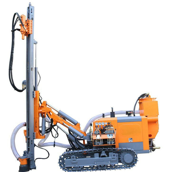 El motor de perforación hidráulico DTH para perforar el agujero 68HP Motor diesel 20m Profundidad de perforación