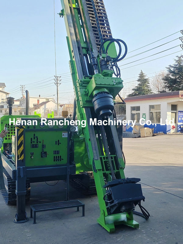 1200 m de profundidad Rig de perforación de núcleo hidráulico completo con motor Yuchai 6 cilindros 92KW