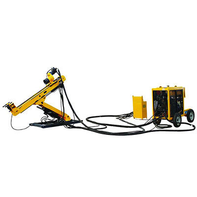 Profundidad de perforación de 350m Maquina de perforación subterránea de núcleo de 45KW Motor eléctrico