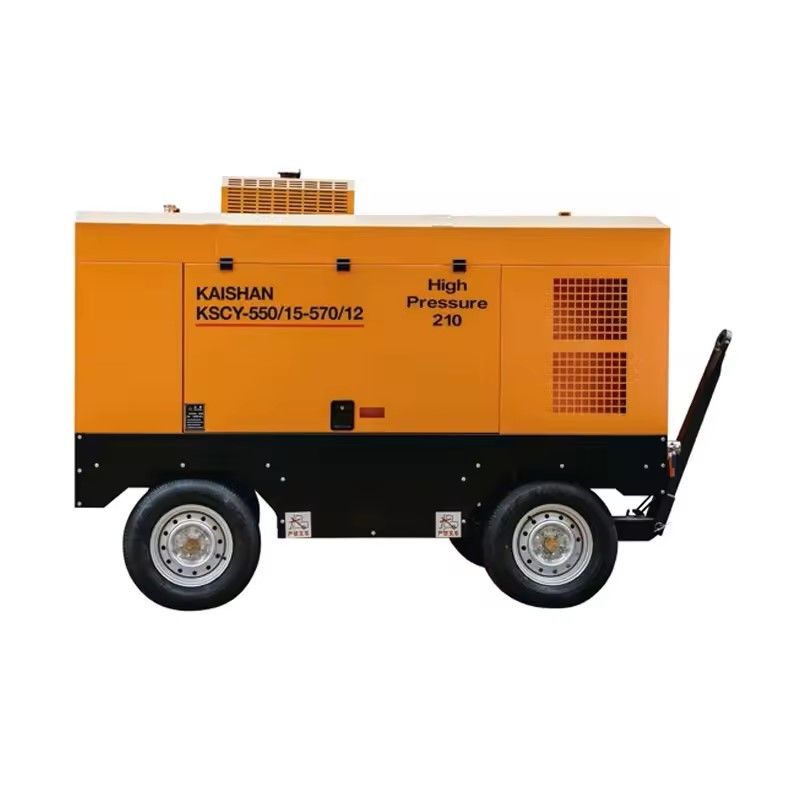 Compresor de aire de perforación de impacto turboalimentado 140KW 1.2Mpa / 1.5Mpa Presión de trabajo