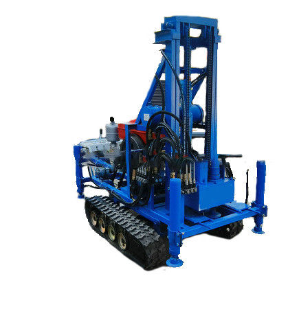22HP / 16.2KW Rig de perforación portátil para el pozo de agua 150m Profundidad 50mm Diámetro de perforación