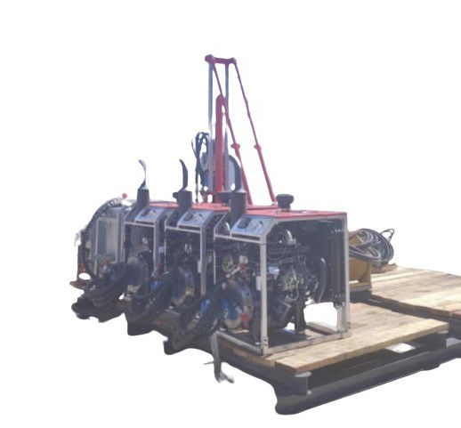 42KW Core Drilling Rig Pequeño Diamond Core Drill Rig Con 0-1200rpm cabeza de rotación del motor superior y 700KGS fuerza de elevación