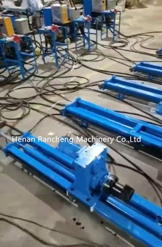 40-60m Tipo de perforación de anclaje hidráulico de tipo dividido con potencia de motor eléctrico 7.5KW