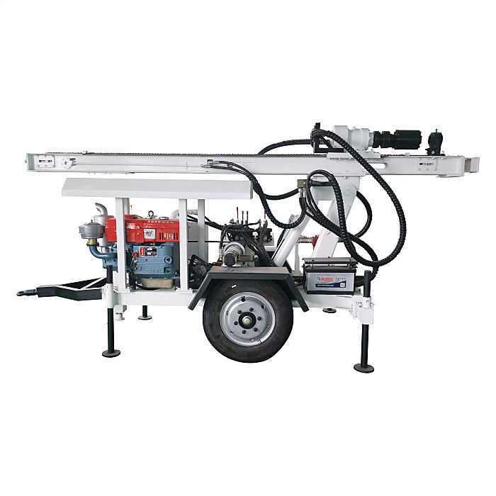RC120W Máquina de perforación de pozos de agua pequeña Adecuada para perforación con martillo y perforación rotativa