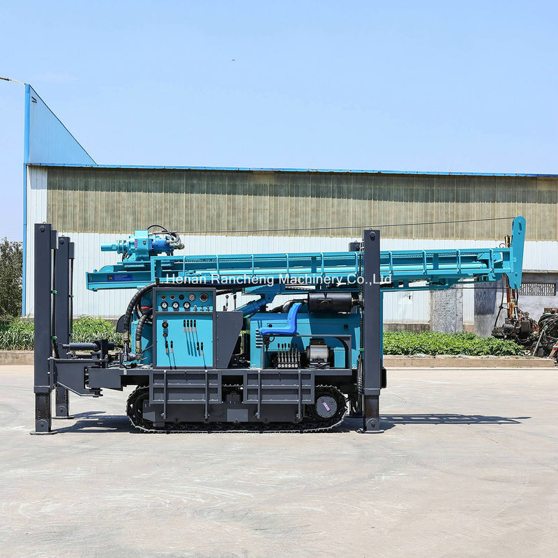 Eficiencia y confiabilidad Profundidad 350m Máquina de perforación de pozos de agua montada en un rastreador con motor Yuchai de 91 kW