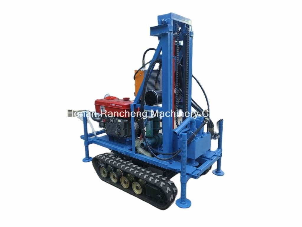Profundidad de alto rendimiento 160m Potable Pozo de agua de perforación ligero con motor de 35 HP