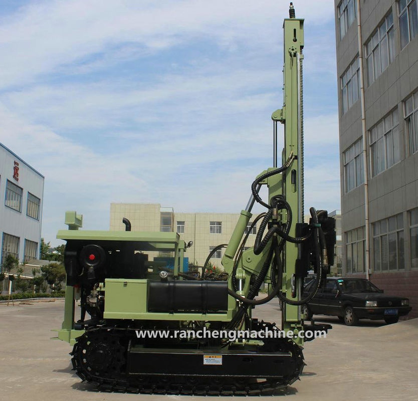 Diámetro máximo de perforación 400 mm RC130Y Micro Pilar Rig Solución de perforación versátil para pozos de agua Pilas de auger Proyectos DTH
