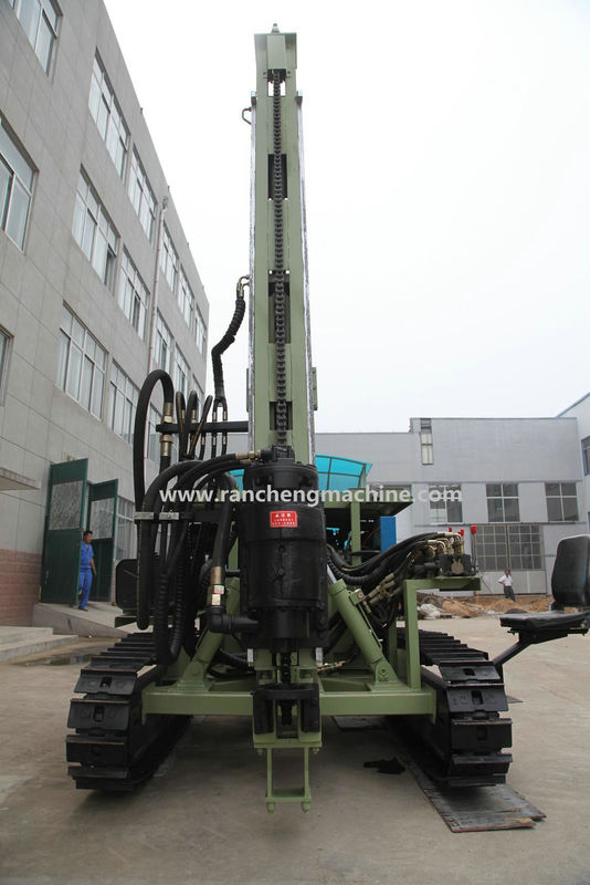 Diámetro máximo de perforación 400 mm RC130Y Micro Pilar Rig Solución de perforación versátil para pozos de agua Pilas de auger Proyectos DTH