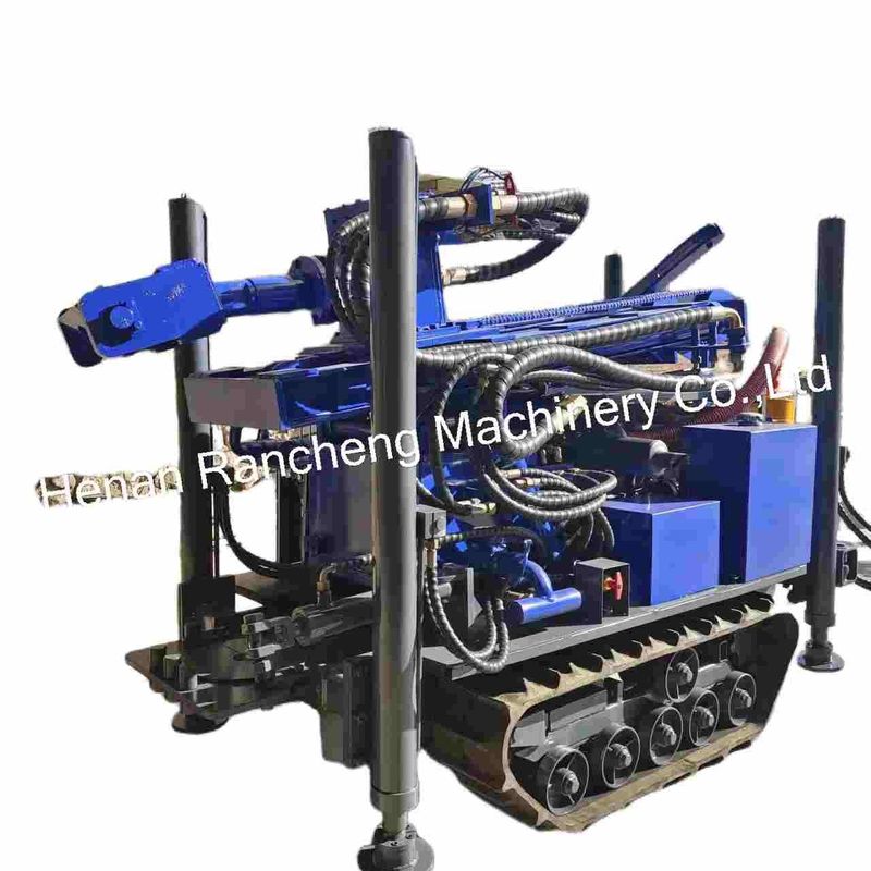 Máquina de perforación de pozos de agua de gran rendimiento de 180 m con motor YuChai de 77,3 kW