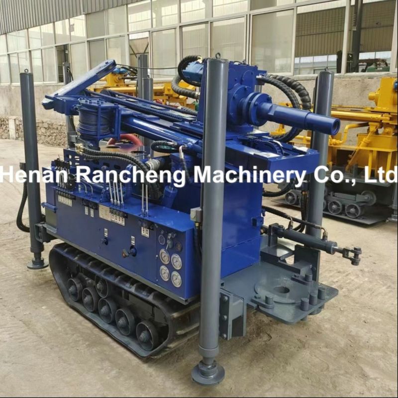 Máquina de perforación de pozos de agua de gran rendimiento de 180 m con motor YuChai de 77,3 kW