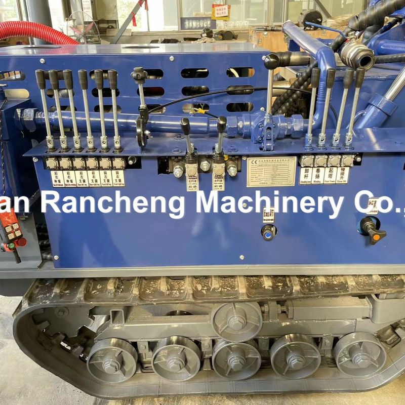 Máquina de perforación de pozos de agua de gran rendimiento de 180 m con motor YuChai de 77,3 kW