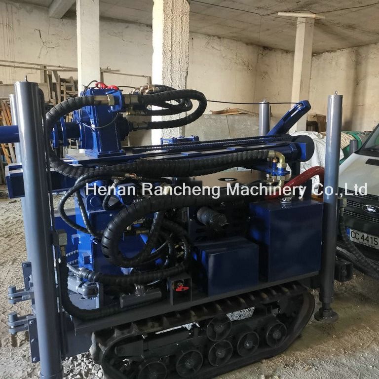 Máquina de perforación de pozos de agua de agujero de 180 m / Máquina de perforación de pozos de agua de tamaño mini