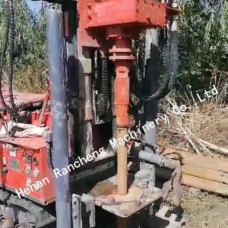 Máquina de perforación de pozos de agua de agujero de 180 m / Máquina de perforación de pozos de agua de tamaño mini