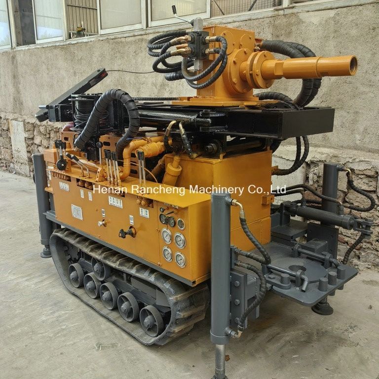 Máquina de perforación de pozos hidráulicos de 150 m de profundidad 90-300 mm de diámetro con fuerza de elevación de 12 T