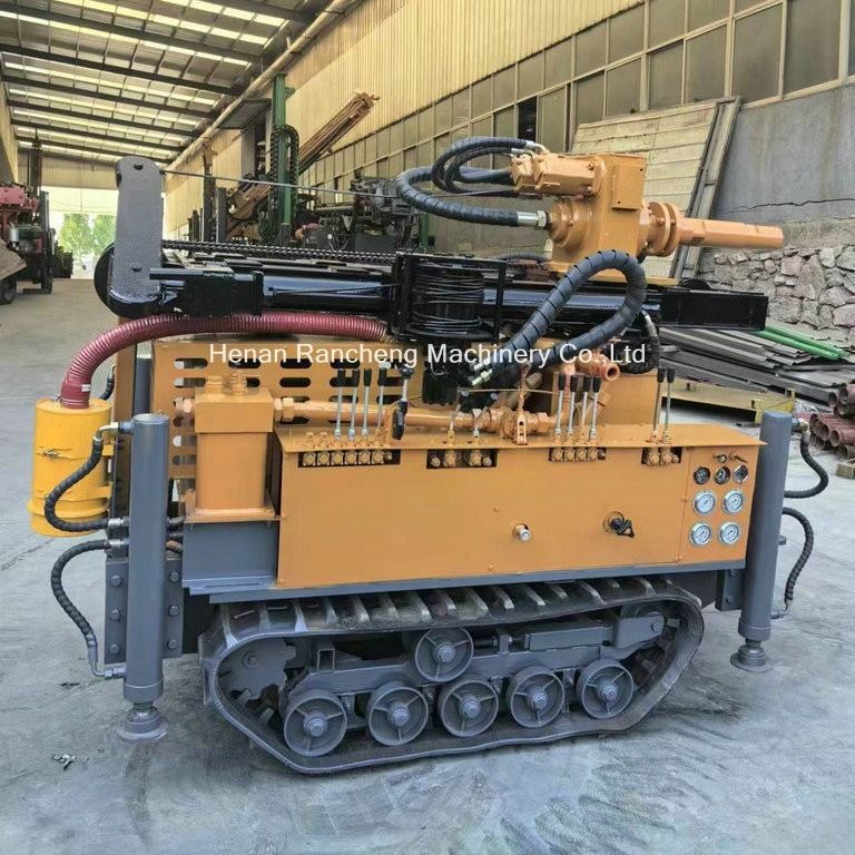 Máquina de perforación de pozos hidráulicos de 150 m de profundidad 90-300 mm de diámetro con fuerza de elevación de 12 T