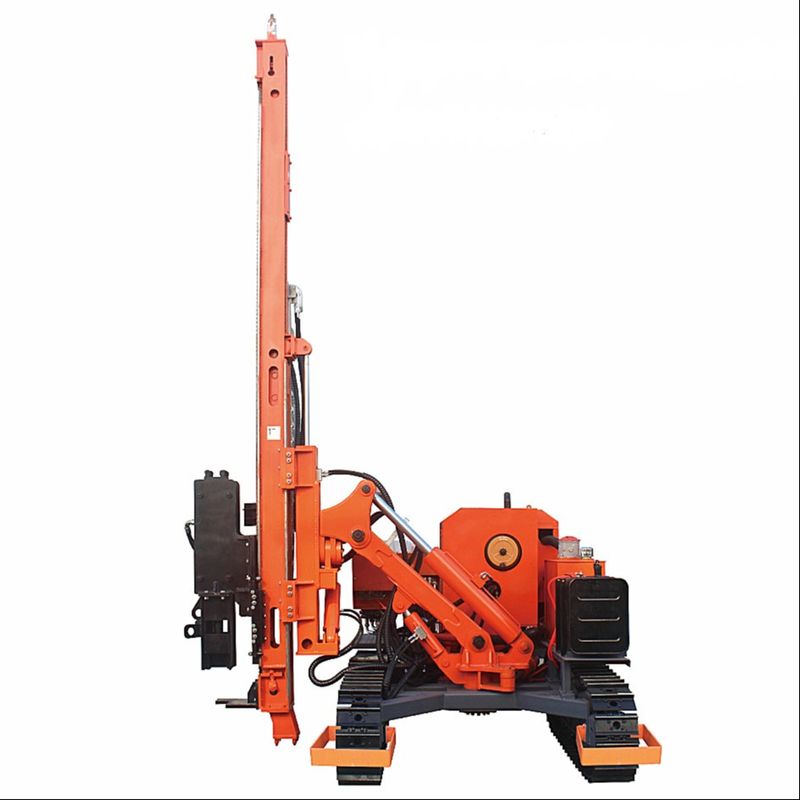 Citación de la plataforma de perforación hidráulica RC260Y Modelo de perforación rotativa y cabeza de ramming para tubo de ramming de 6 m