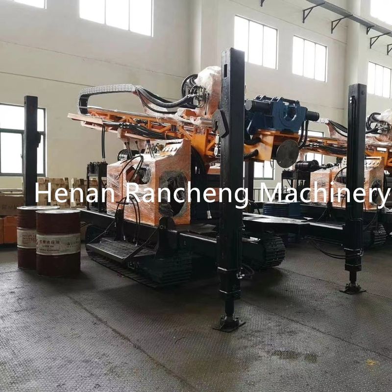 RCJ150RC Máquina de perforación de ingeniero hidráulico 150m Profundidad de perforación Tipo de rastreador Máquina de perforación RC hidráulica