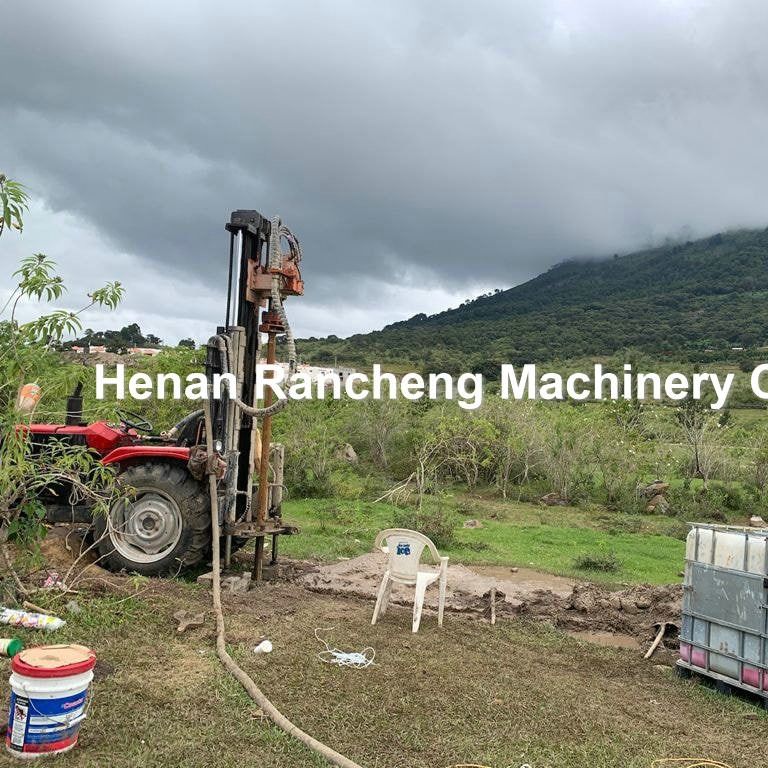 200m Clásica de agua pozo de perforación Rig tractor montado pozo de agua de perforación Rig