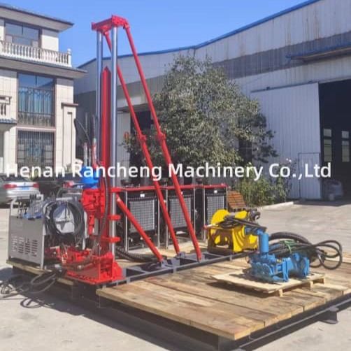 Exploración de minas de carbón Máquina de perforación de elevación RCK400P Máquina de perforación de núcleo de perforación de aguas profundas pequeñas portátiles