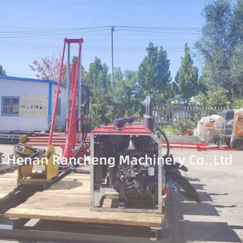 Exploración de minas de carbón Máquina de perforación de elevación RCK400P Máquina de perforación de núcleo de perforación de aguas profundas pequeñas portátiles