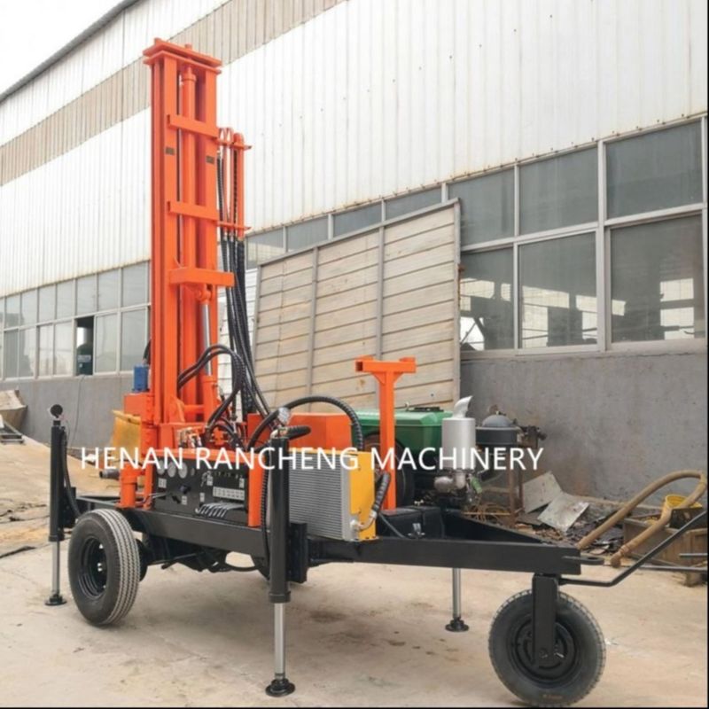 RCF150W 150m Rueda montada en pozo de agua Fosa de perforación de pozo para agua