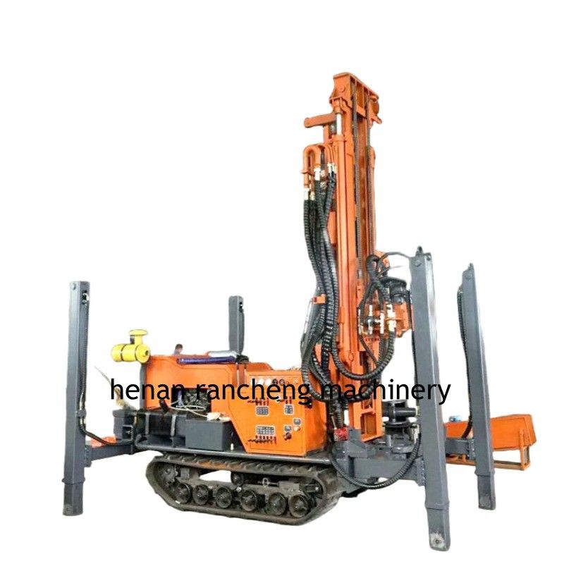 RCF800C Rig de perforación multifuncional de 800 metros de profundidad Rig de perforación hidráulica con motor Cummins de 154KW