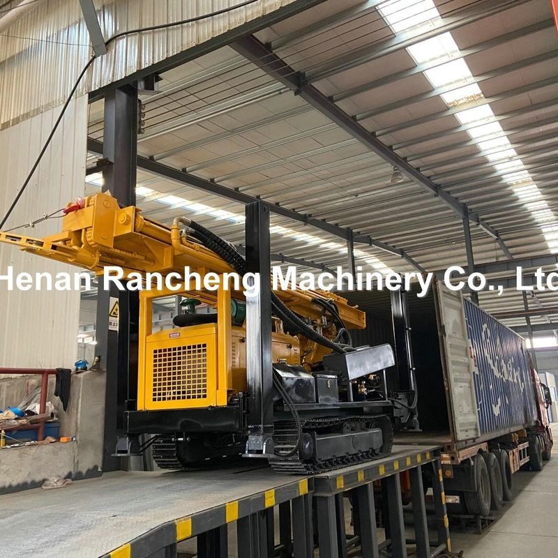 RCF800C Rig de perforación multifuncional de 800 metros de profundidad Rig de perforación hidráulica con motor Cummins de 154KW