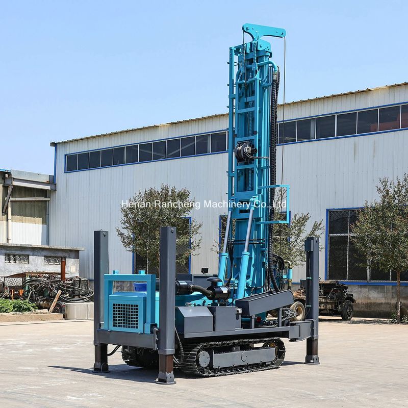 Rig de perforación de pozos de agua de 280 m Diésel Energía hidráulica CE/ISO Certificado para aldea / riego