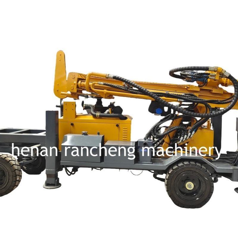 Máquina de perforación de agujeros de tipo rueda RCF220W fácil de mover para refuerzo
