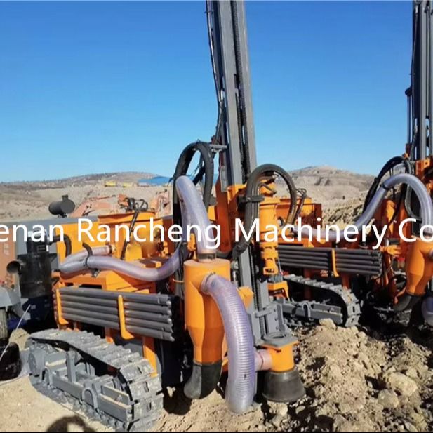RCZ412B-1 Rig de perforación de superficie DTH separado con 58KW de potencia 20m de profundidad en stock