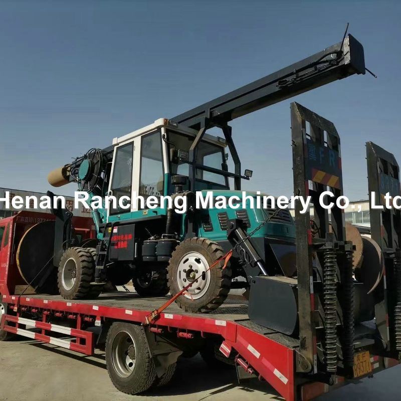 500-1500 mm tipo de rueda versátil de auger pilar rig para 30-50r / min velocidad de rotación de la cabeza de potencia
