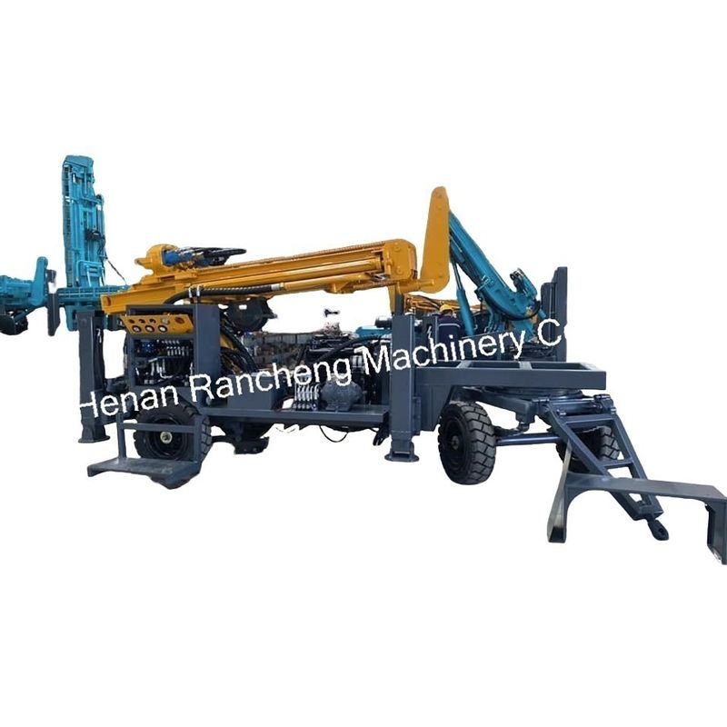 Máquina de perforación flexible RCF220W de tipo rueda para ingeniería marina