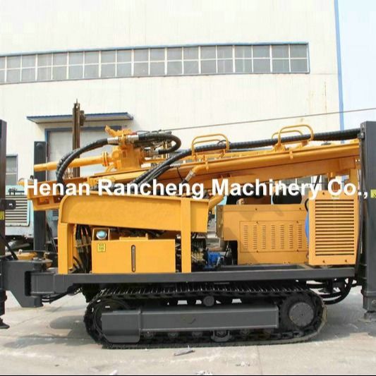 RCF700C Máquina de perforación multifuncional de 700 metros montada en una plataforma móvil de perforación de pozos de agua