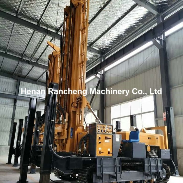 Desarrollar Recursos Hídricos Máquina Perforadora de Sondeo con Extracción de Testigos 154KW Cu-mmins