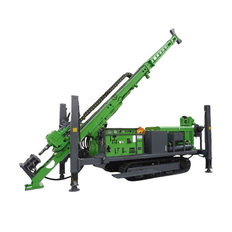 1800m BTW Rig de perforación de núcleo Máquina hidráulica completa con motor Cu-mmins de 154 kW