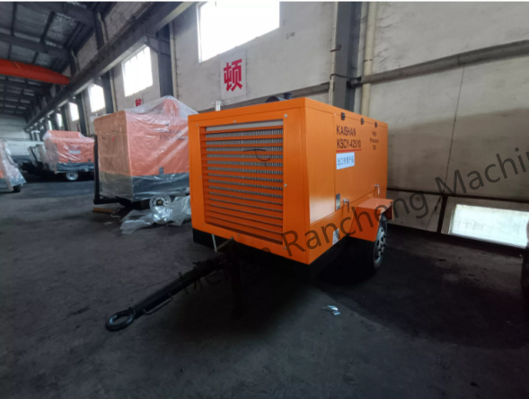 KSCY-400/14.5K Compresor de aire de tornillo portátil con motor Cummins