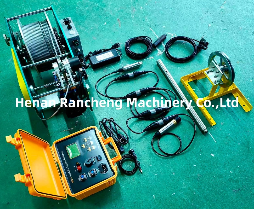 300m Equipo geofísico Agujero de pozo de agua Herramienta de registro de registro Sistema de registro de medición de resistencia aparente