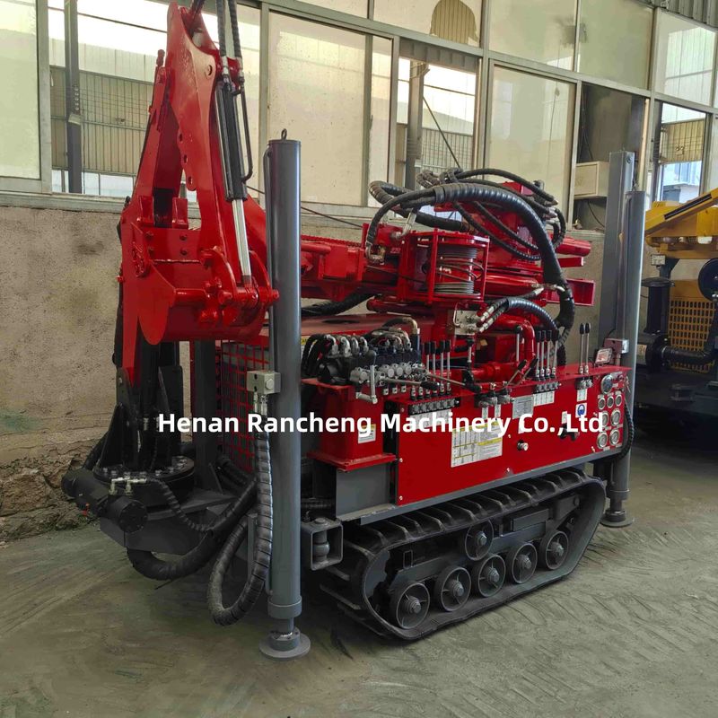 Máquina de la plataforma de perforación del pozo de agua RCF180S con el brazo del excavador 0.8t para el tubo de 76mm/89m m