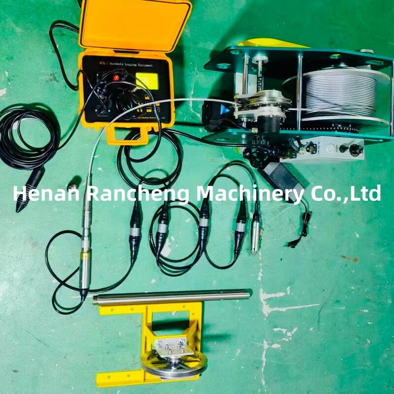 300m Equipo geofísico Agujero de pozo de agua Herramienta de registro de registro Sistema de registro de medición de resistencia aparente