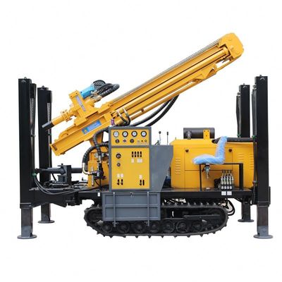 RCF200C 200 Meter Crawler montado máquina de perforación de agua de perforación hidráulica de aguas profundas