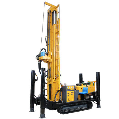 Excavadora de pozos de agua montada en rastreador 91KW Motor 55r/min - 115r/min Velocidad de rotación