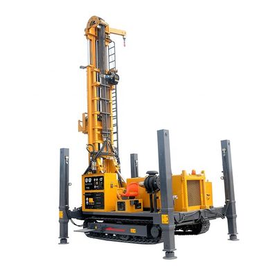 Profundidad de perforación de 400 m 89 mm Máquina de perforación de pozos de agua con varilla de perforación 97 kW Potencia nominal