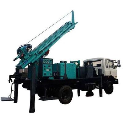 Camión DongFeng montado en el pozo de agua Excavadora 95KW Excavadora Potencia del motor 350m Profundidad