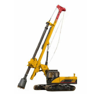 Profundidad de perforación de 50 m Rig de perforación rotativo con motor diesel Cummins 190KW
