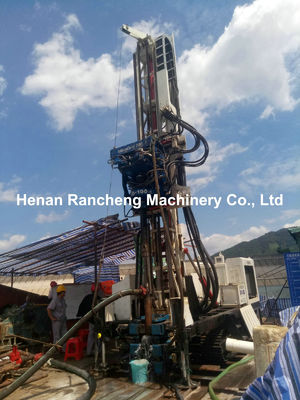 Estación de perforación de Crawler hidráulica sónica con motor Cummins de 132 kW